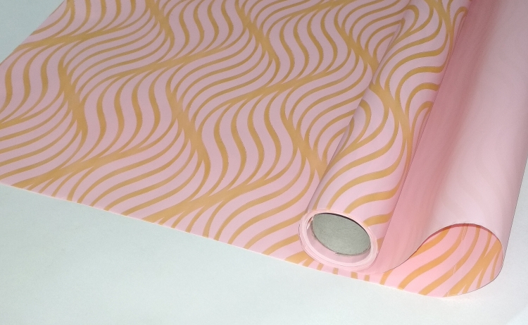 Пленка матовая 2-х сторонняя Сюита золотая