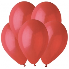 Шар Пастель Красный яркий / Red 45