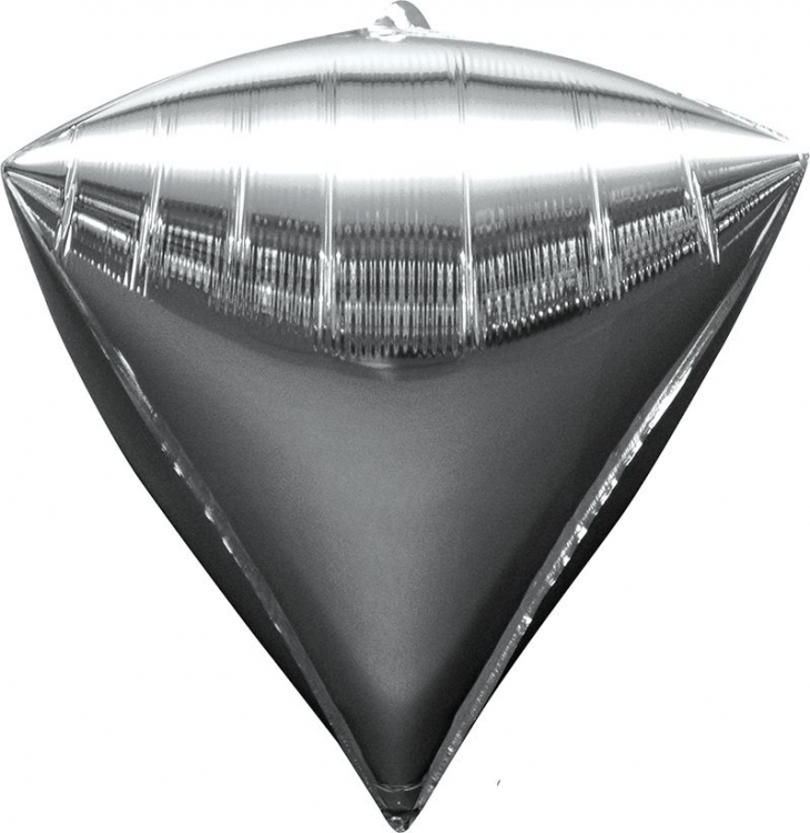 Шар 3D Алмаз Серебро / Diamondz Silver (в упаковке)